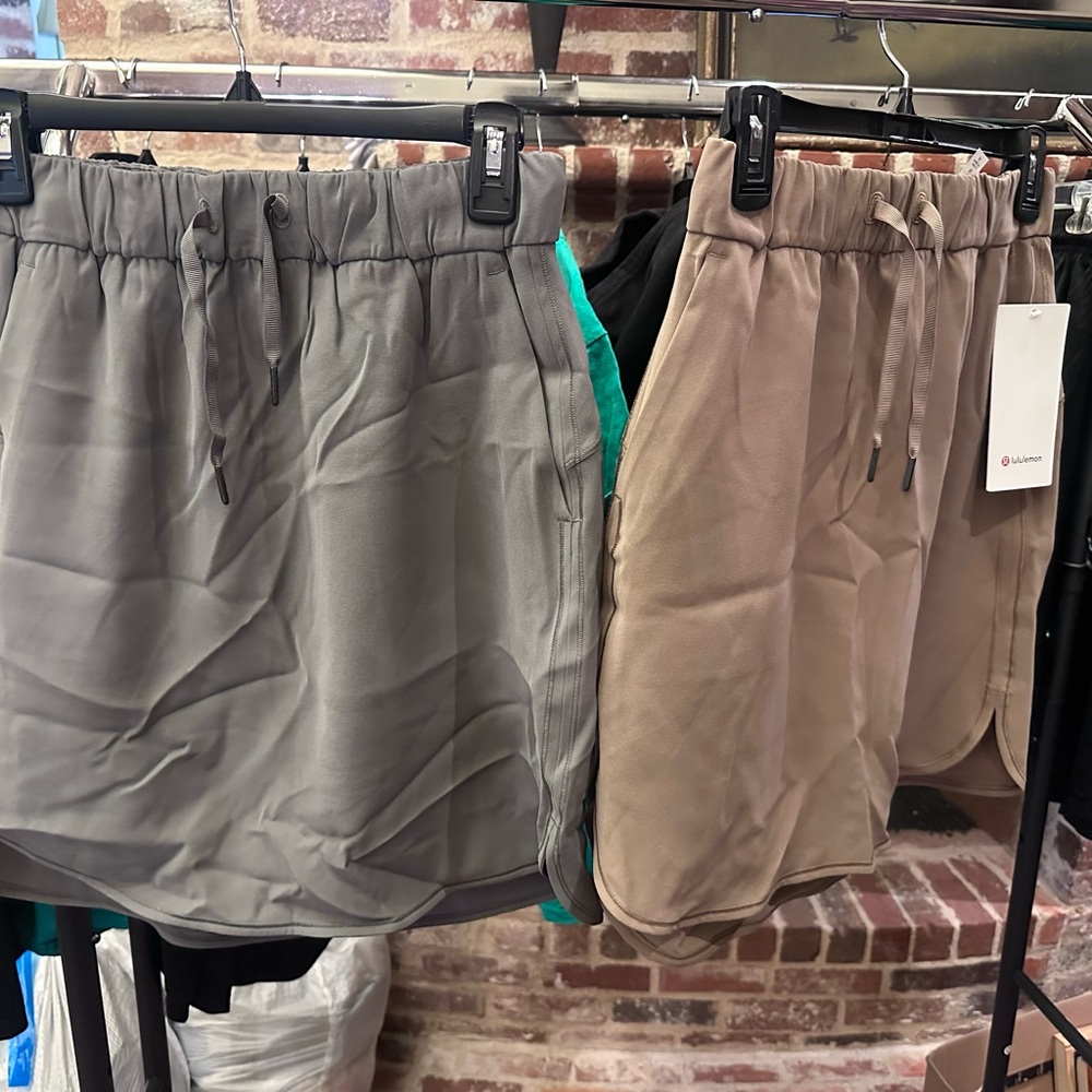 lululemon athletica Gray and Tan Skirts